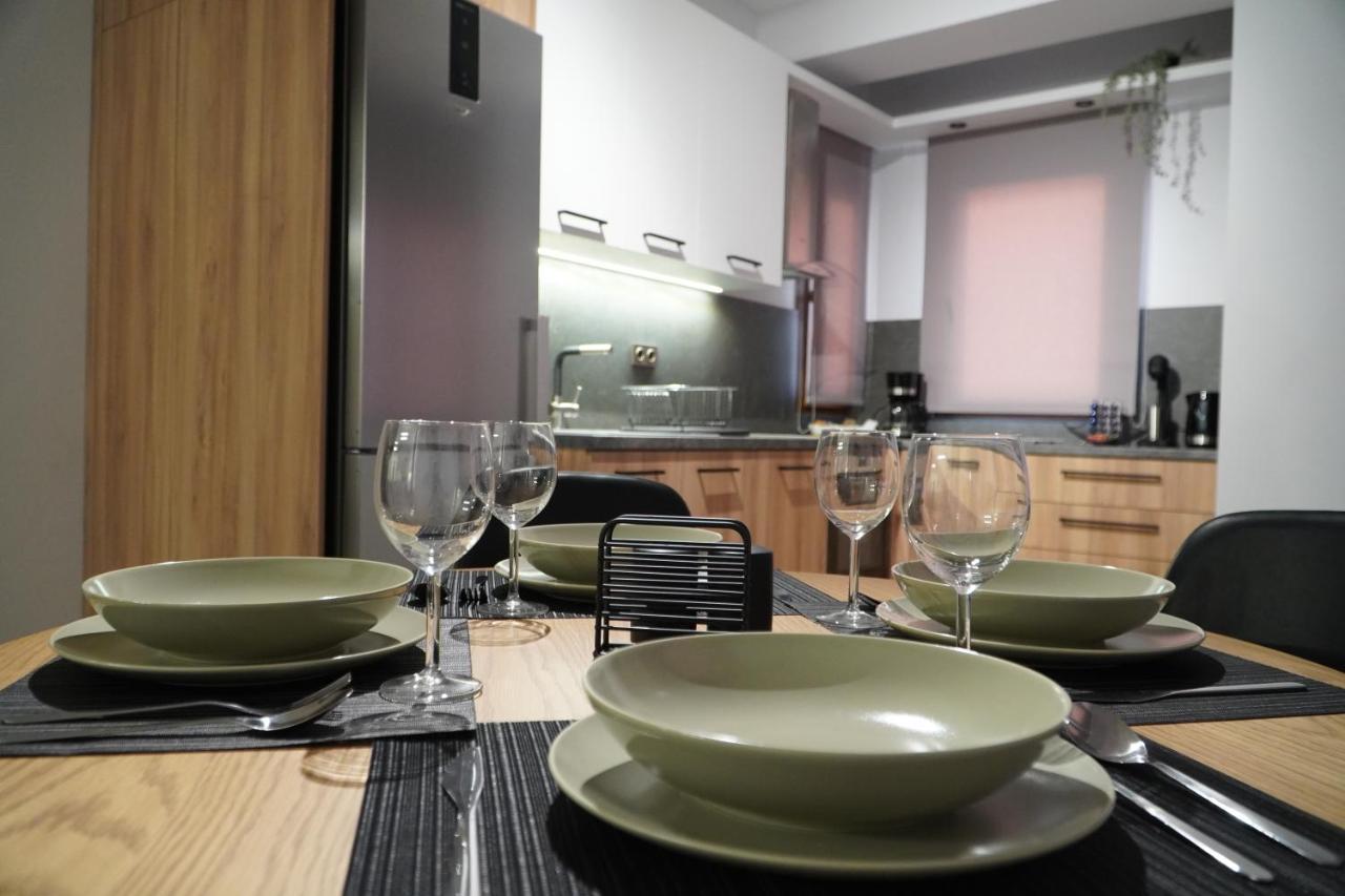 Modern Apartment In Οld Τown Thessaloníki Eksteriør bilde
